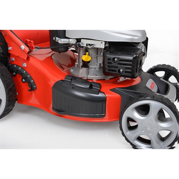 Hecht 548 SW 5 az 1-ben benzinmotoros önjáró fűnyíró