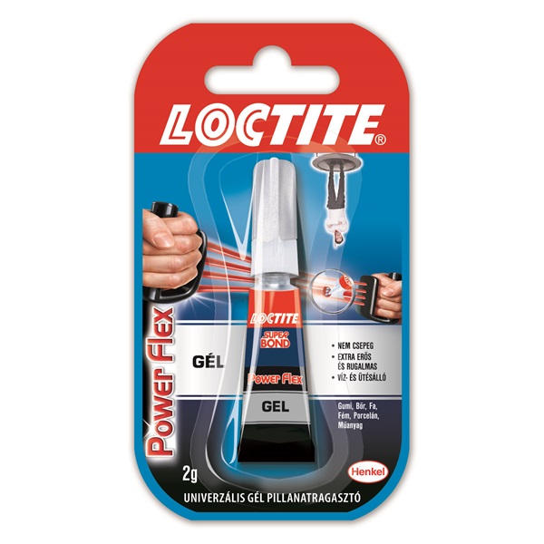 Henkel Loctite Super Bond Power Flex Gél 2g pillanatragasztó
