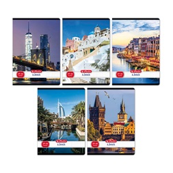 Herlitz City A5 27-32 kockás füzet