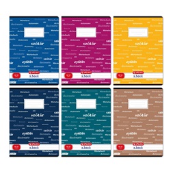 Herlitz Design A4 82-32 szótárfüzet