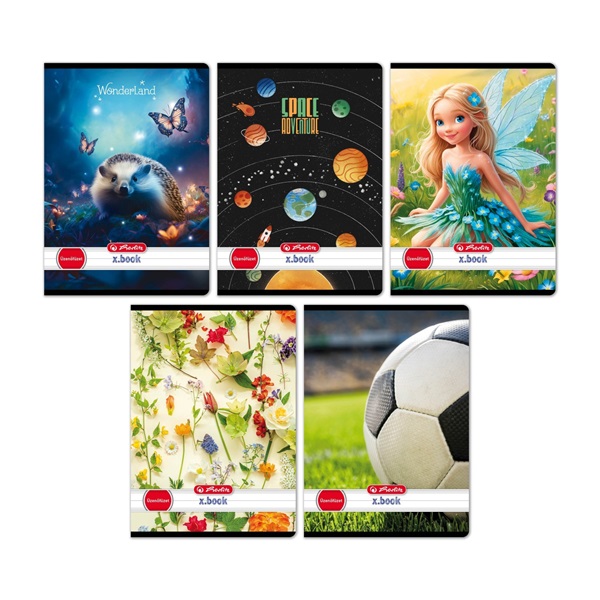 Herlitz Mix A5 32 lap üzenőfüzet