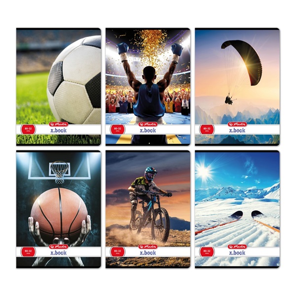 Herlitz Sport II A4 80-32 sima füzet