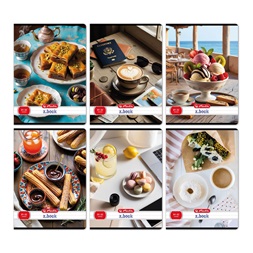 Herlitz Taste the Globe A4 81-32 vonalas füzet