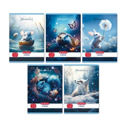 Herlitz Wonderland A5 12-32 3. osztályos vonalas füzet