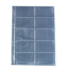 Herlitz A4 lefűzhető 10db/cs névjegytartó