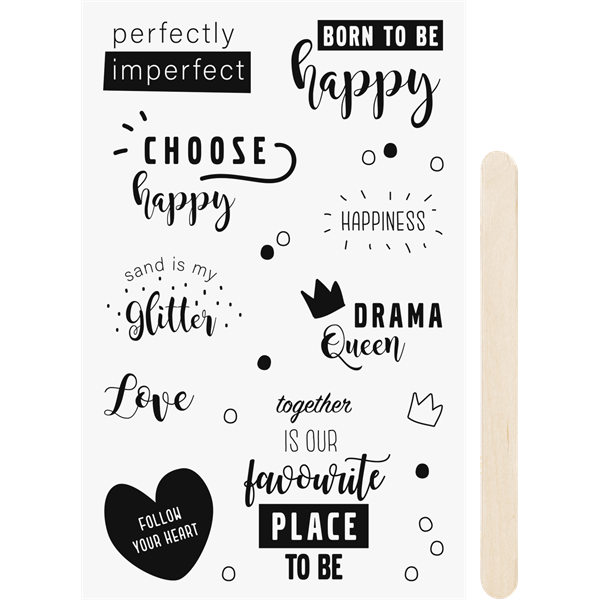 Heyda Happy simítható matricacsomag