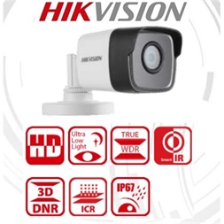Hikvision DS-2CE16D8T-ITF kültéri, 2MP, 3,6mm, IR30m, 4in1 HD analóg csőkamera