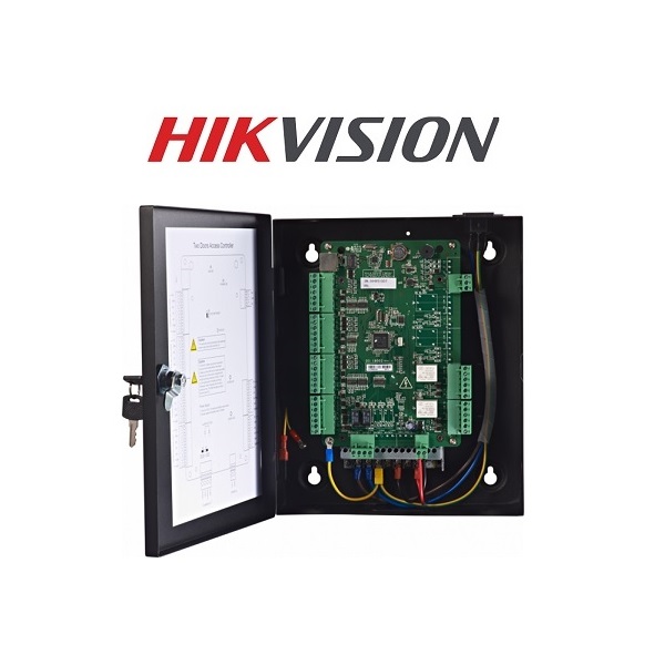Hikvision DS-K2802 2 ajtó/ 2 irány, 10.000 felhasználó, RS485/Wiegand26/Wiegand34 beléptető rendszer központ