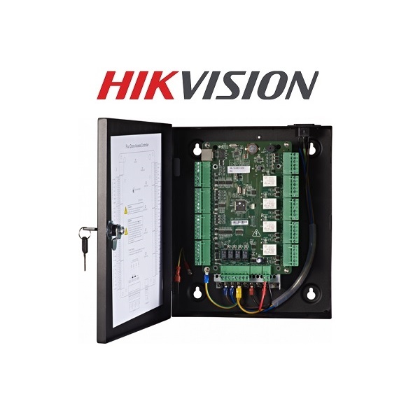 Hikvision DS-K2804 4 ajtó/ 1 irány, 10.000 felhasználó, RS485/Wiegand26/Wiegand34 beléptető rendszer központ