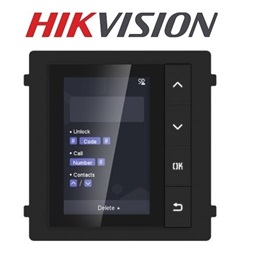 Hikvision DS-KD-DIS kijelző bővítő modul DS-KD8003-IME1 moduláris video kaputelefon kültéri egységhez