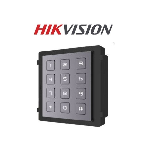Hikvision DS-KD-KP billentyűzet bővítő modul DS-KD8003-IME1 moduláris video kaputelefon kültéri egységhez