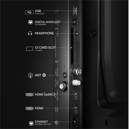 Hisense 32" 32A5Q Full HD Smart QLED TV (Újszerű)