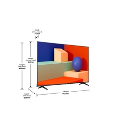 Hisense 43" 43A6K 4K UHD Smart LED TV (Újracsomagolt)