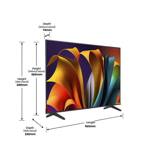 Hisense 50" 50A6N 4K UHD Smart LED TV (Újszerű)