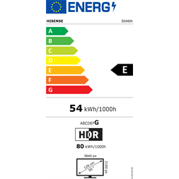 Hisense 50" 50A6N 4K UHD Smart LED TV (Újszerű)