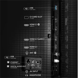 Hisense 50" 50U7Q 4K UHD Smart MiniLED ULED TV