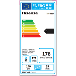 Hisense 55" 55B4E30T Digital Signage 4K UHD IPS LED LFD kijelző