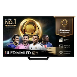 Hisense 85" 85U7QPRO 4K UHD Smart MiniLED ULED TV
