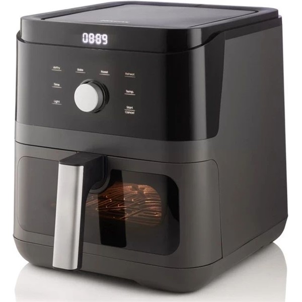 Hisense HAF1800D fekete 5,7 L forrólevegős sütő