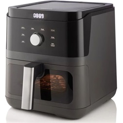 Hisense HAF1800D fekete 5,7 L forrólevegős sütő