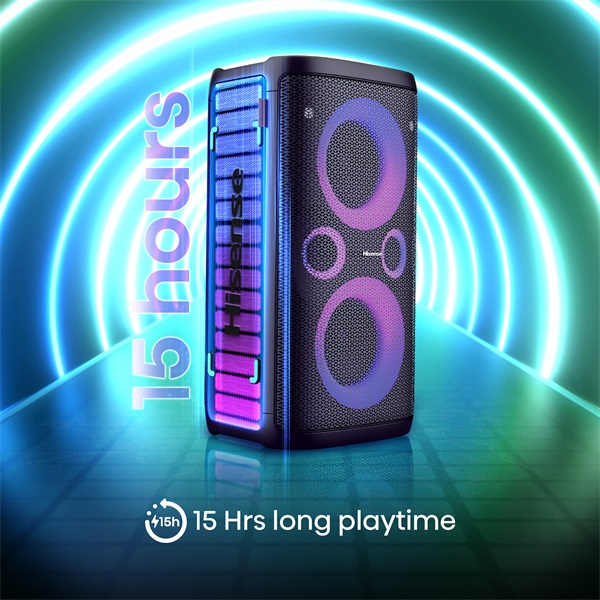 Hisense Party Storm 300W Bluetooth party hangszóró