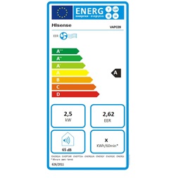 Hisense VAPC09 2,5kW hűtő mobil klíma