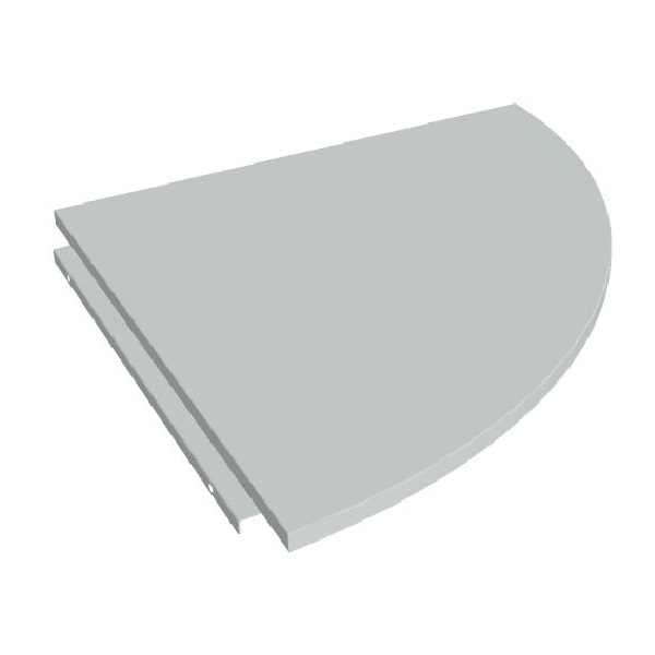 Hobis CROSS CP 900 P szürke jobb kiegészítő asztal