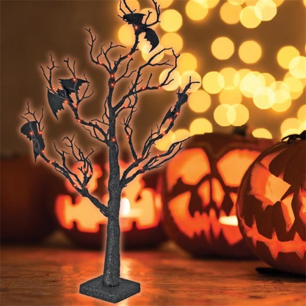 Home HTT 40 70cm/40LED denevéres Halloween fa LED-es dekoráció