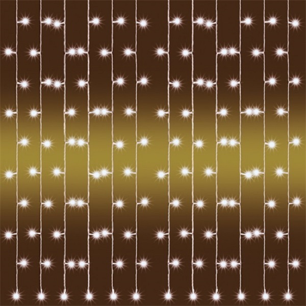 Home KAF 210LC/WW 2mx1m kültéri/beltéri melegfehér LED-es karácsonyi fényfüggöny