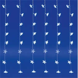 Home  KAF 48L LED-es csillag fényfüggöny