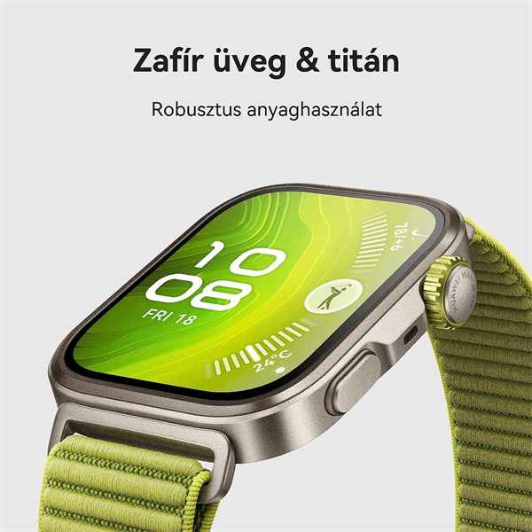 Huawei Watch Fit 4 Pro fekete okosóra