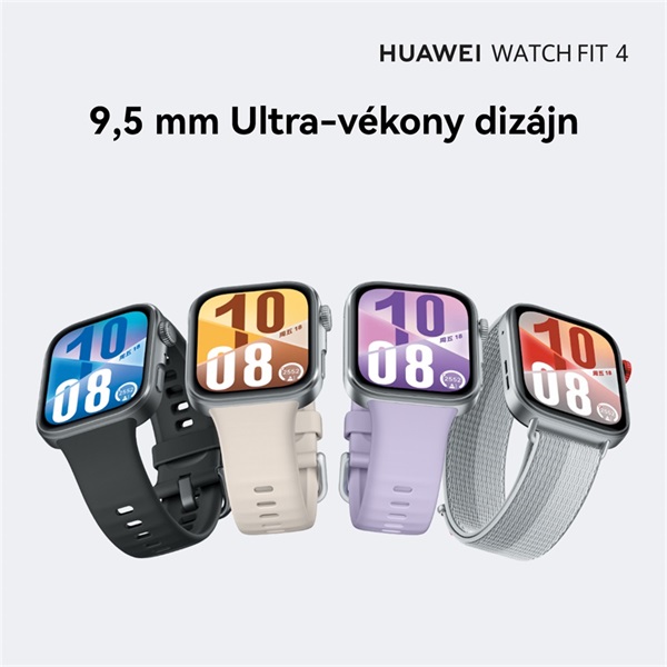 Huawei Watch Fit 4 fekete okosóra