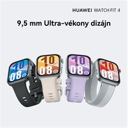 Huawei Watch Fit 4 fekete okosóra