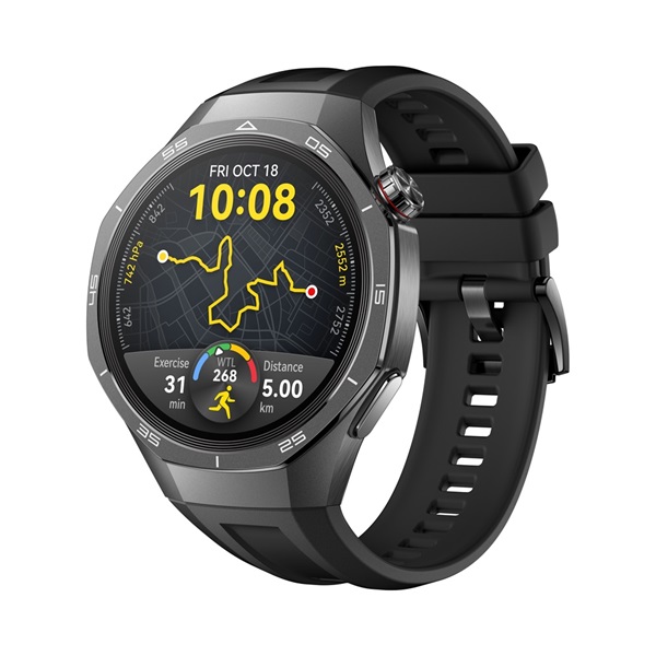 Huawei Watch GT 5 Pro (46mm) fekete okosóra (Újracsomagolt)