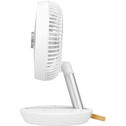 Humanas F01 fehér, 17 cm, 10W, vezeték nélküli ventilátor