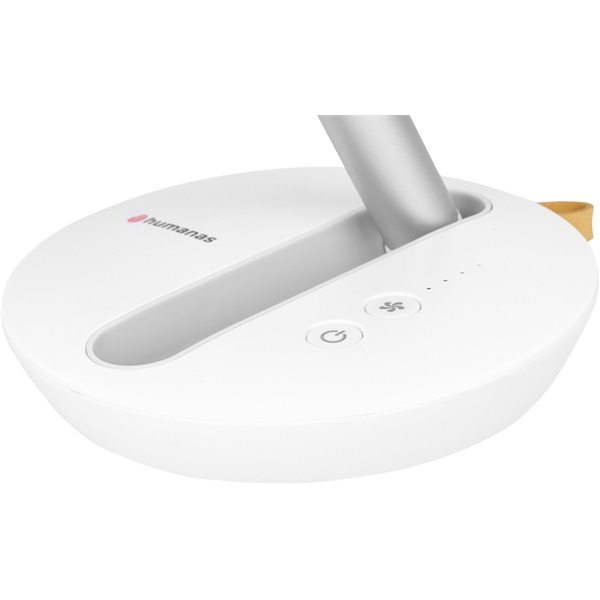 Humanas F01 fehér, 17 cm, 10W, vezeték nélküli ventilátor