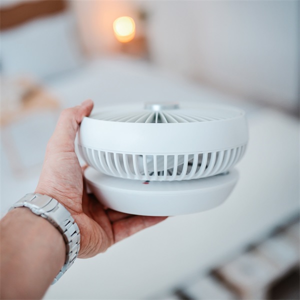 Humanas F01 fehér, 17 cm, 10W, vezeték nélküli ventilátor