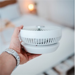 Humanas F01 fehér vezeték nélküli ventilátor