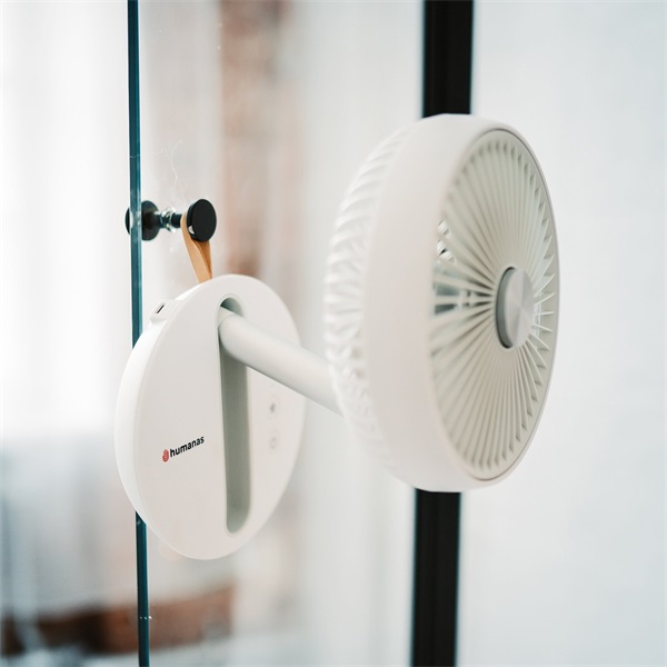 Humanas F01 fehér, 17 cm, 10W, vezeték nélküli ventilátor