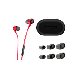HyperX Cloud Earbuds II piros vezetékes mikrofonos fülhallgató