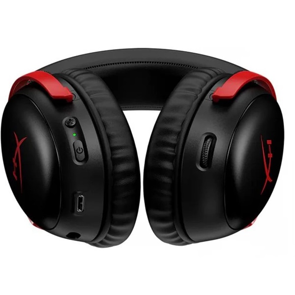 HP HyperX Cloud II Wireless fekete-piros gamer headset - Újracsomagolt