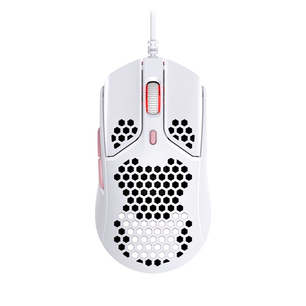 HyperX Pulsefire Haste fehér-rózsaszín gamer egér