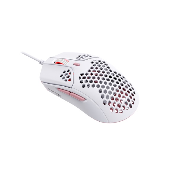 HyperX Pulsefire Haste fehér-rózsaszín gamer egér