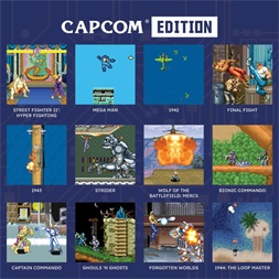 Hyper Mega Tech Retro Gaming Capcom Edition 2,8” hordozható kézikonzol