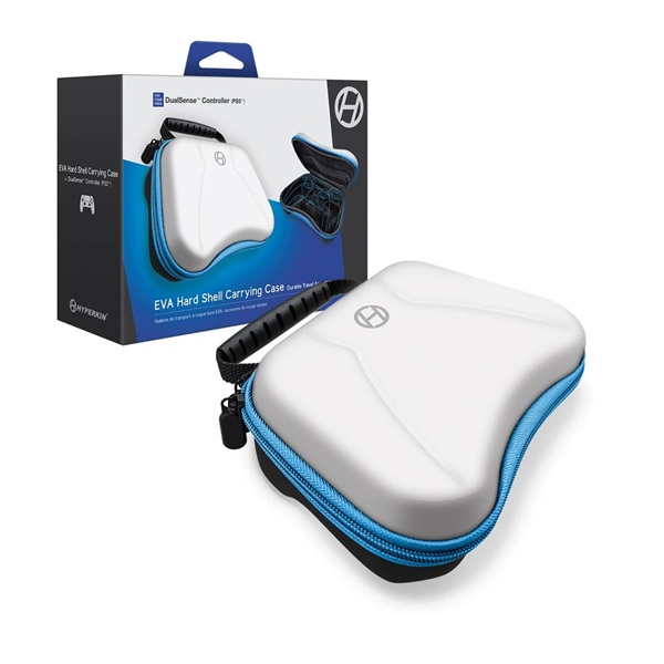 Hyperkin M07483-WH EVA PS5 kontrollerhez megerősített fehér utazótok