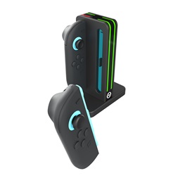Hyperkin M07718 Power Spire Nintendo Switch 2 Joy-Con fekete töltőállvány