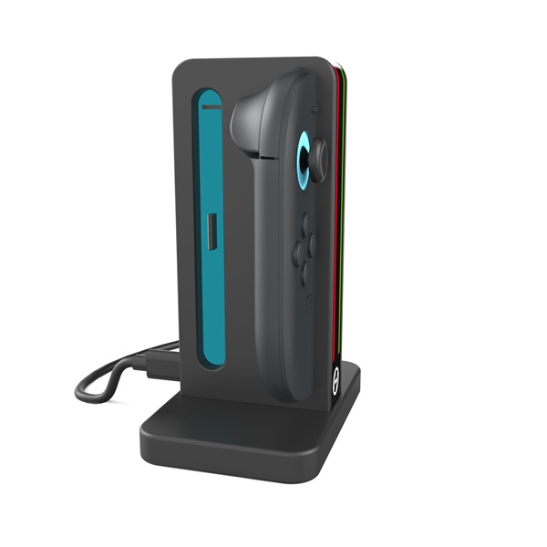 Hyperkin M07718 Power Spire Nintendo Switch 2 Joy-Con fekete töltőállvány