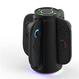 Hyperkin M07719 Power Beacon Nintendo Switch 2 Joy-Con fekete töltőállvány