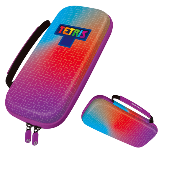 Hyperkin M07541-TEHG Tetris EVA Nintendo Switch/Switch OLED/Switch "Hyper Gradient" erősített utazótok