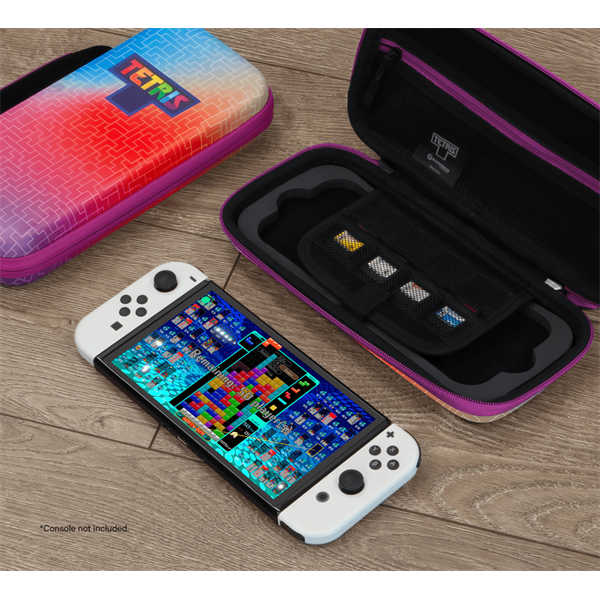 Hyperkin M07541-TEHG Tetris EVA Nintendo Switch/Switch OLED/Switch "Hyper Gradient" erősített utazótok
